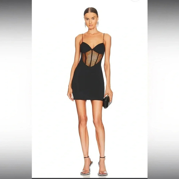 KAITIE MAY SUKI DRESS IN BLACK SIZE SMALL - Picture 3 of 5